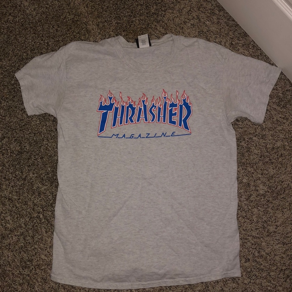 Thrasher Patriot Flame Tee